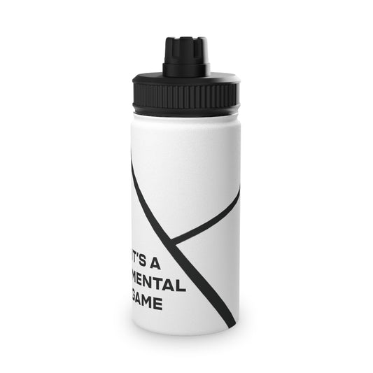"IT'S A MENTAL GAME" — Athlete Mindset Stainless Steel Sports Water Bottle