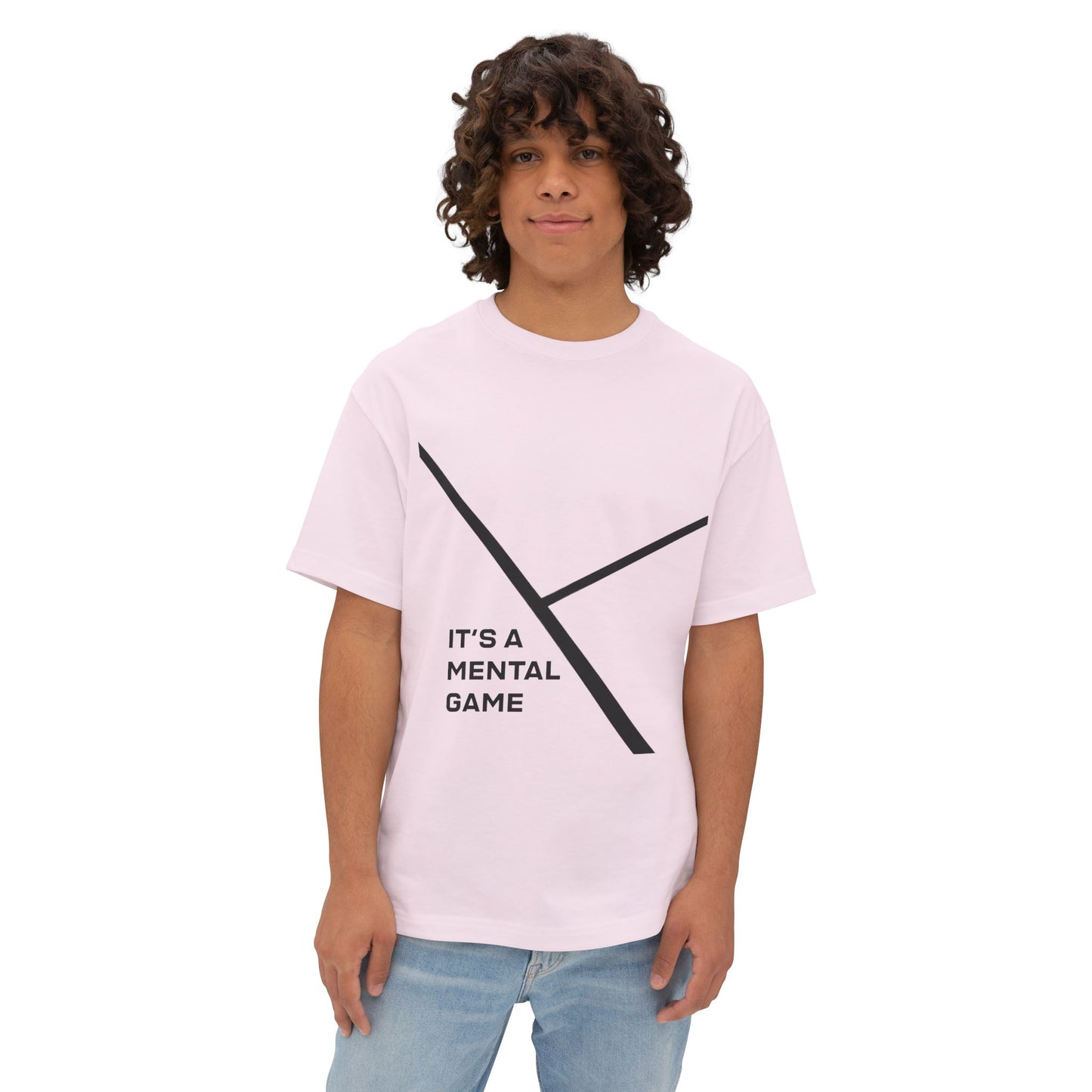 "IT'S A MENTAL GAME" — Athlete Mindset Boxy T-Shirt