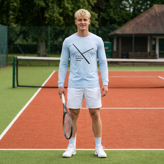 "IT'S A MENTAL GAME" — Athlete Mindset  Long Sleeve Tee