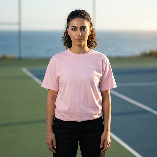 "breathe." — Calm Mind Box Breathing Garment-Dyed T-Shirt