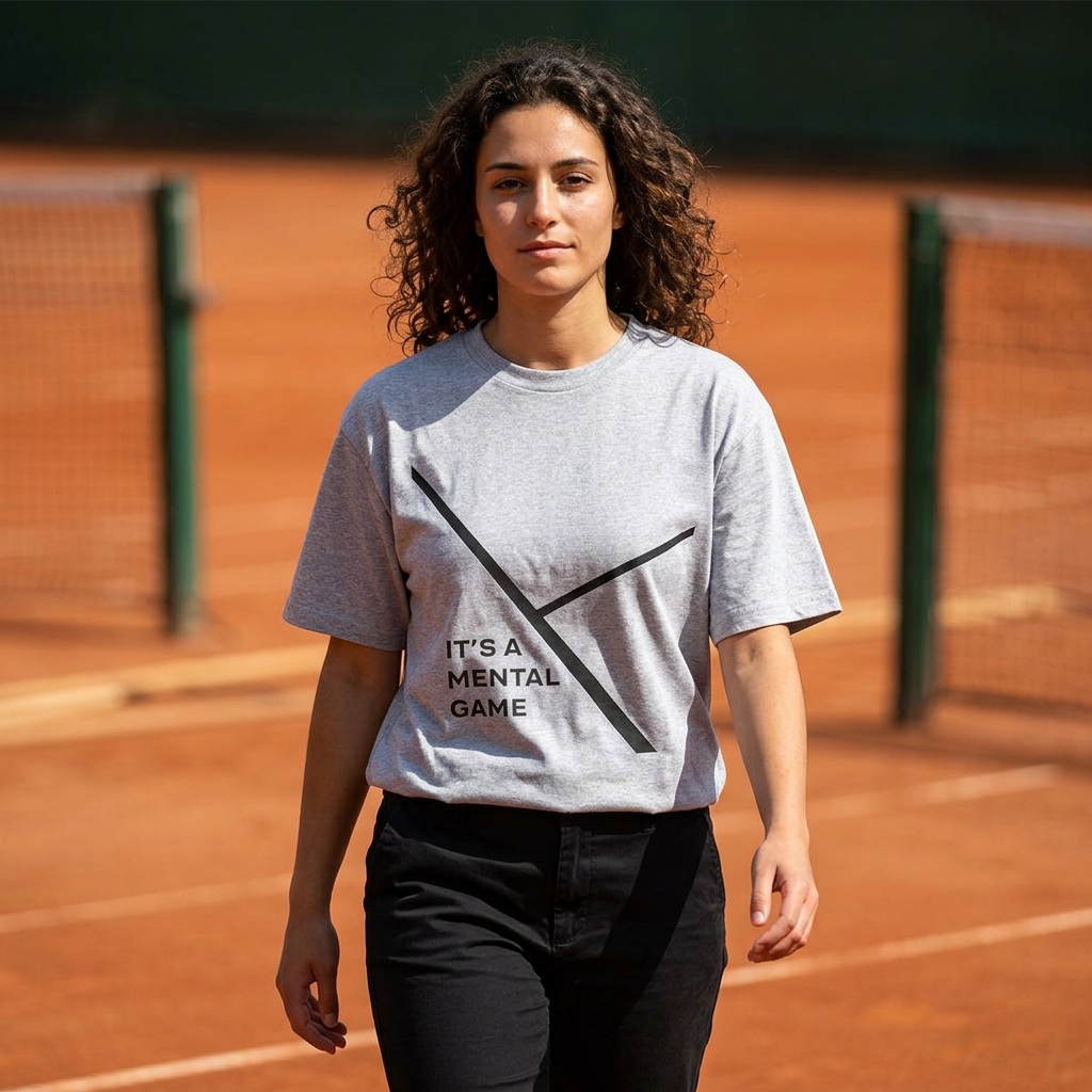 "IT'S A MENTAL GAME" — Athlete Mindset Boxy T-Shirt