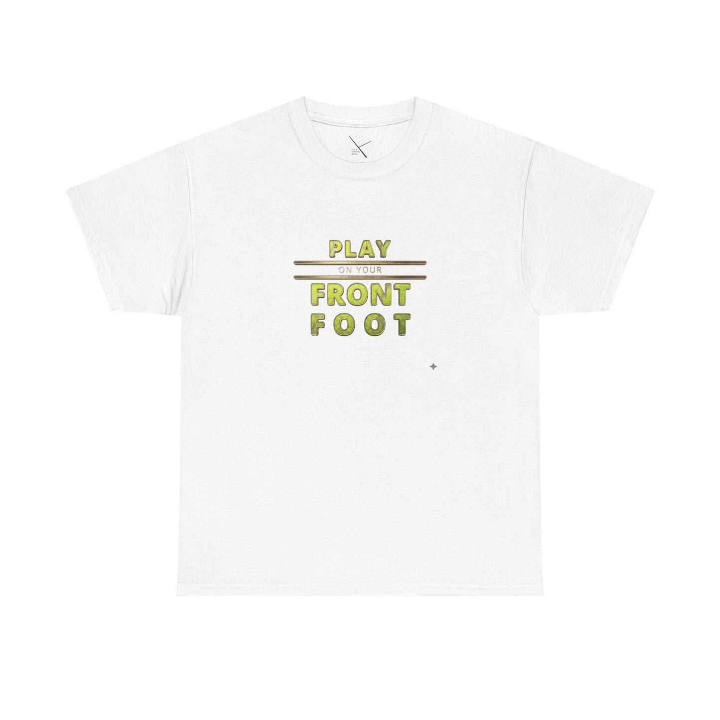 "Front Foot" — Retro Graphic — Unisex T-Shirt