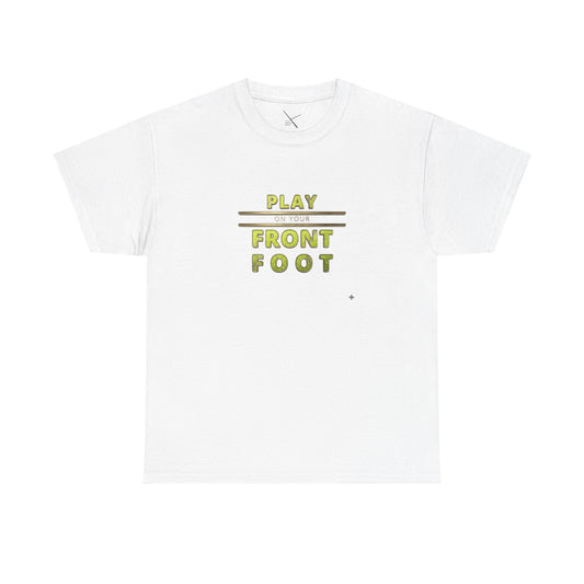 "Front Foot" — Retro Graphic — Unisex T-Shirt