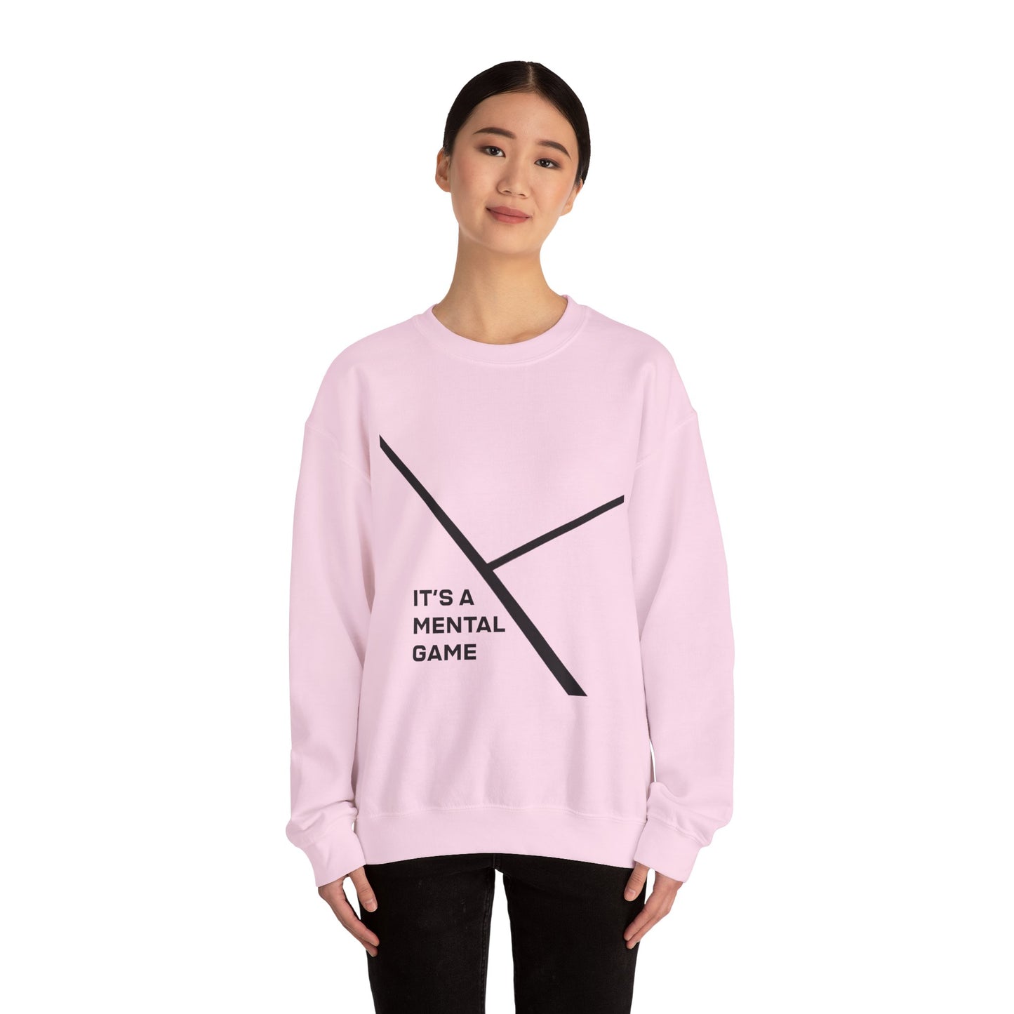 "IT'S A MENTAL GAME" — Athlete Mindset Crewneck Sweatshirt