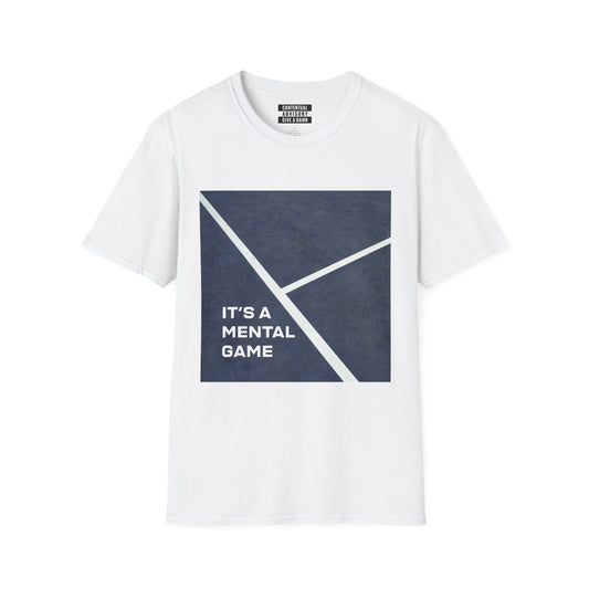 "IT'S A MENTAL GAME" — Athlete Mindset T-Shirt, relaxed cotton