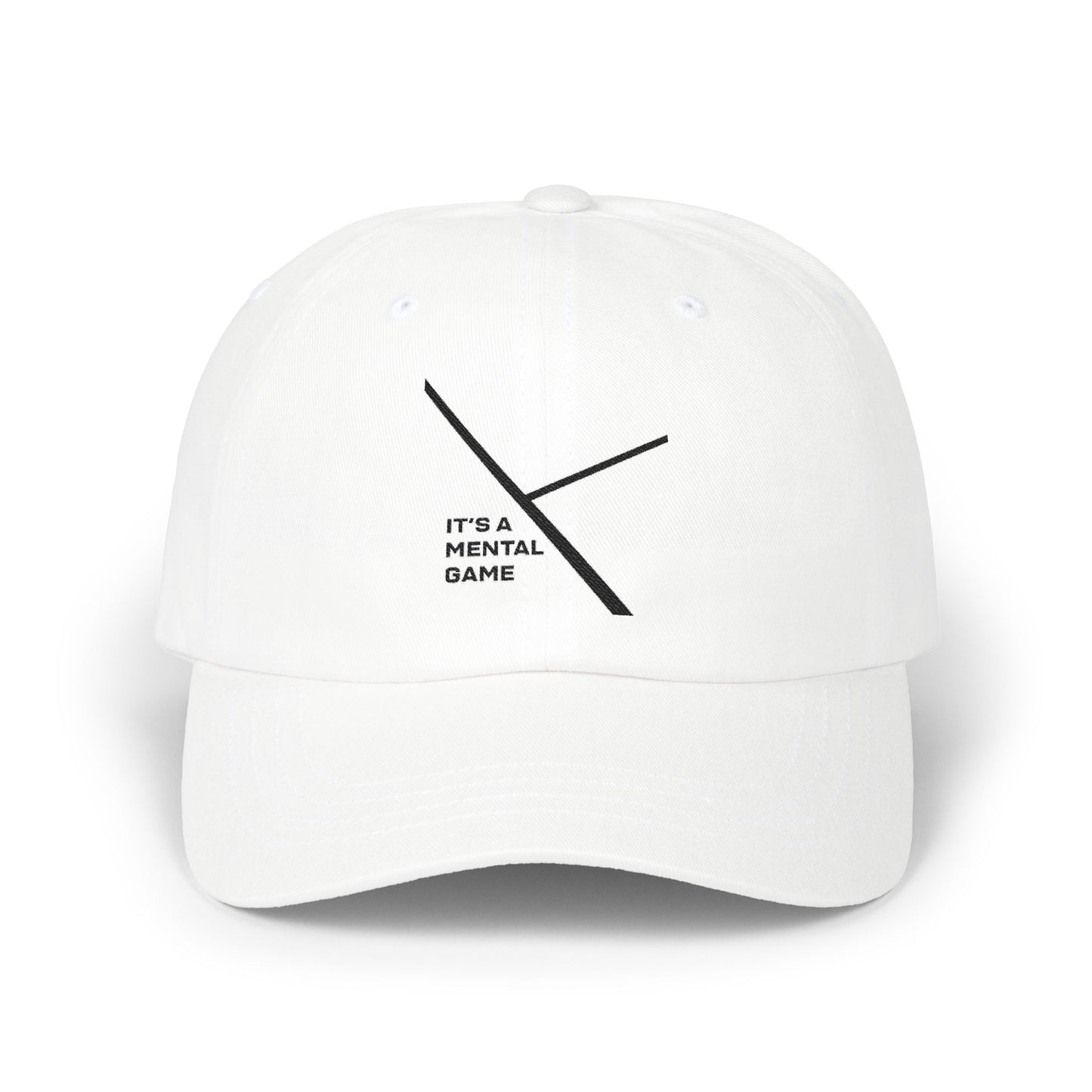 "IT'S A MENTAL GAME" — Embroidered Cap