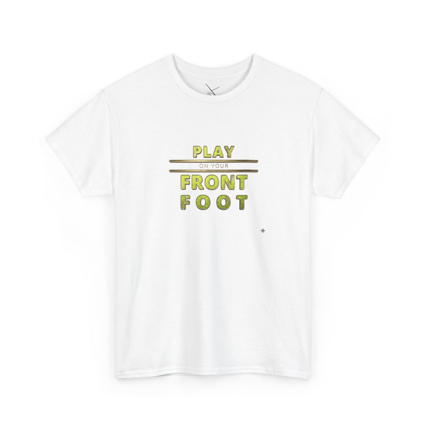 "Front Foot" — Retro Graphic — Unisex T-Shirt
