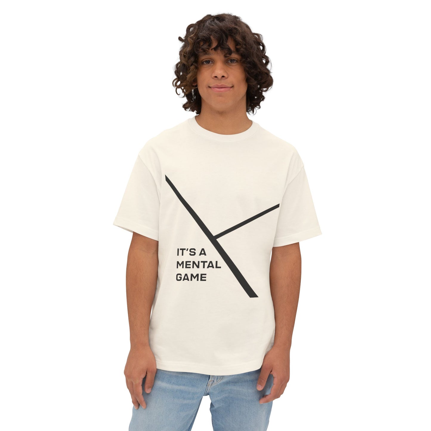 "IT'S A MENTAL GAME" — Athlete Mindset Boxy T-Shirt
